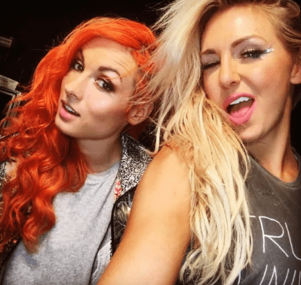 Tranny Diva’s. Becky Lynch and Charlotte Flair