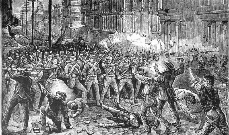 The Molly Maguires and the Great Railroad Strike of 1877. Setting the Stage for the Haymarket Riot