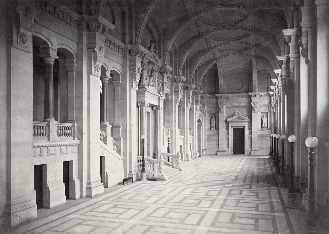 Charles Marville Palais de Justice 2 ca 1850–70