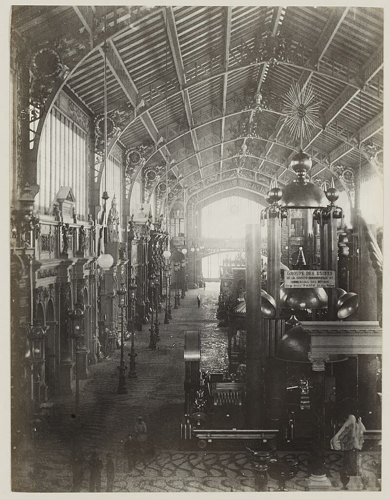 Exposition de 1889 galerie des 30 metres exposition des forges et fonderies 7e arrondissement Paris PH77655
