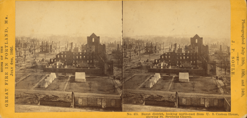 Portland Fire of 1866