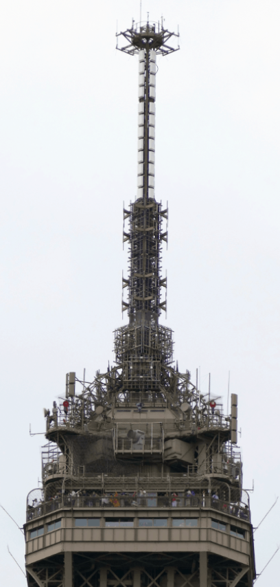 The Eiffel Tower as an Atmospheric Energy Device